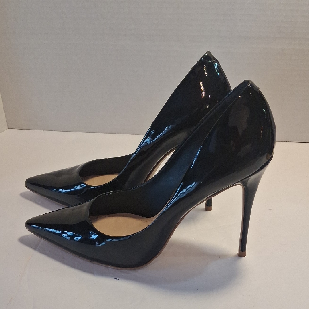 Massimo Matteo Elegant Black Stiletto Heels